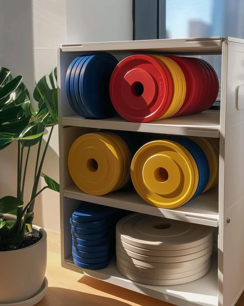 A Tempo smart home gym with an interactive display and weight storage, comparing SmartGym cost with Tempo pricing.