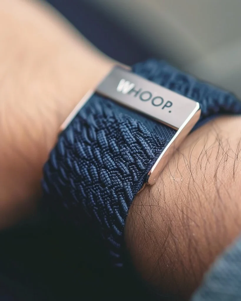 WHOOP 4.0, one of the most accurate health trackers, designed for sleep and recovery monitoring.